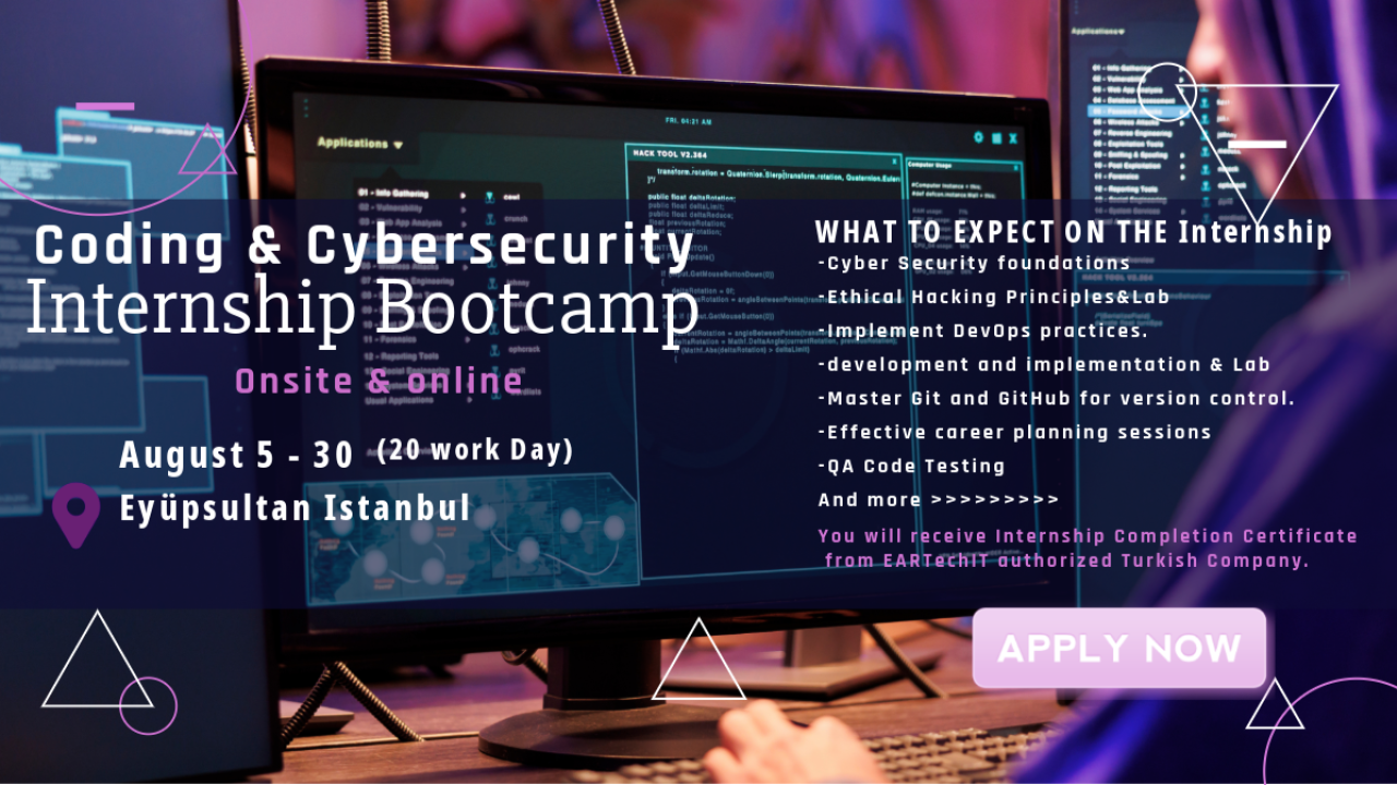 Coding & Cybersecurity Internship Bootcamp
